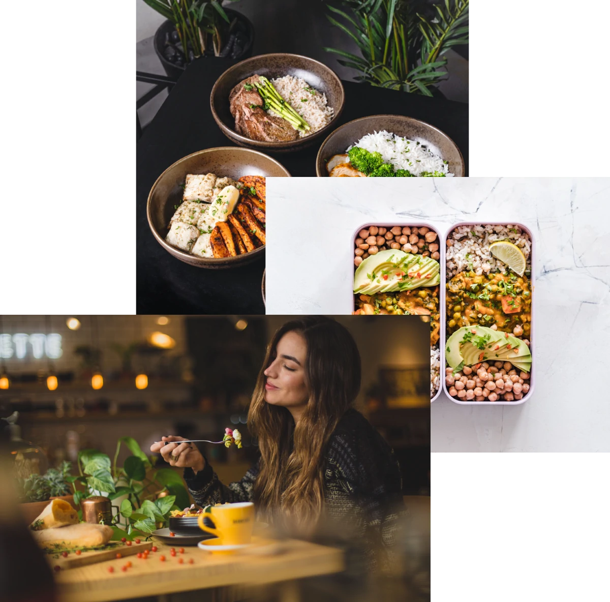 Woman eating